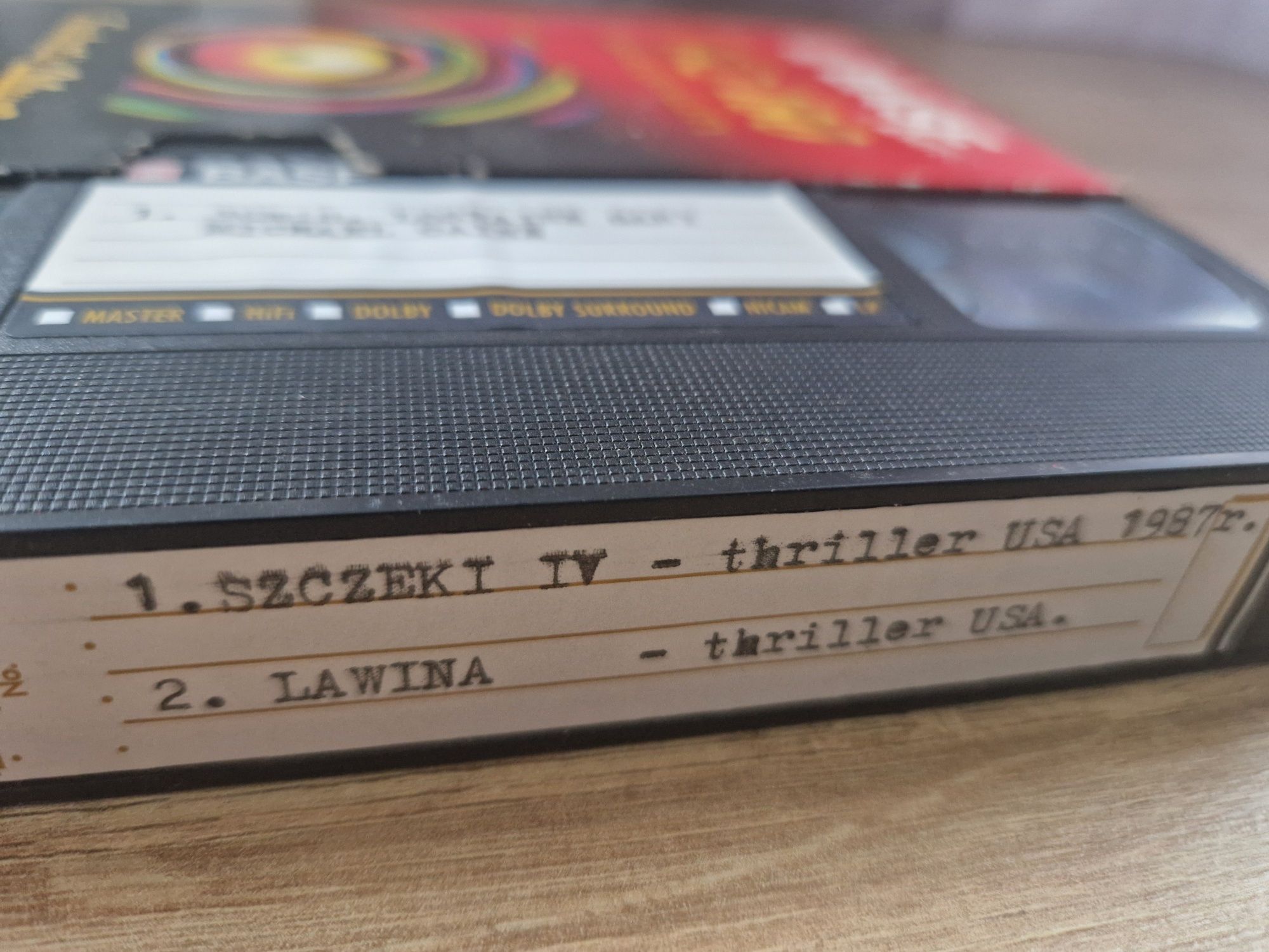 Vhs Szczęki IV oraz Lawina