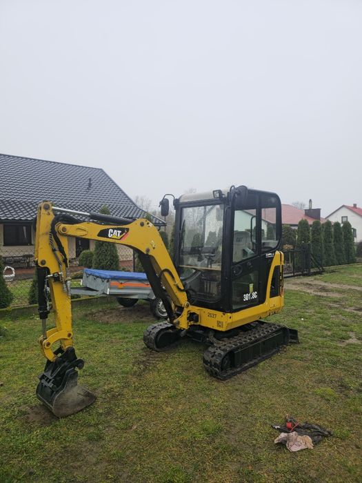 Usługi minikoparką