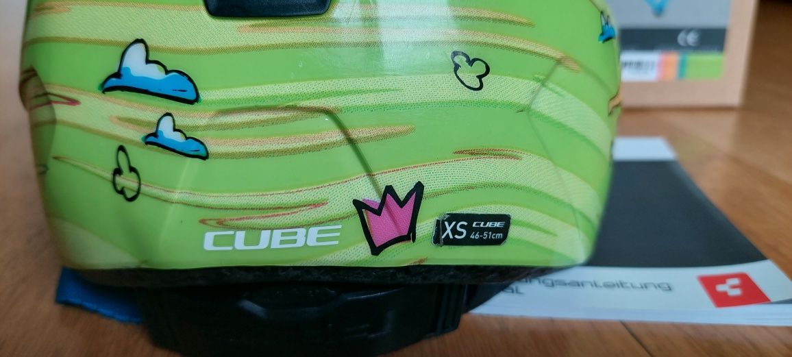 Kask rowerowy dziecięcy Cube XS 46-51cm