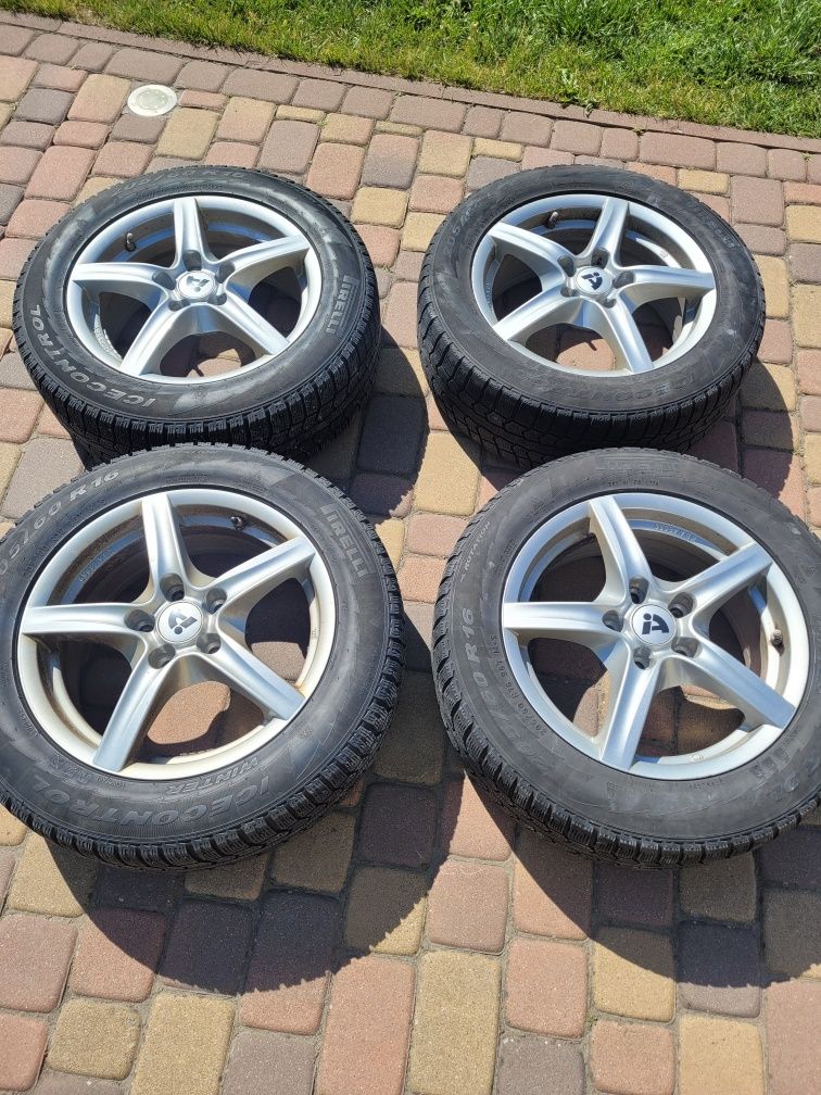 Koła ziomowe opel Astra J 5×115 opony Pirelli