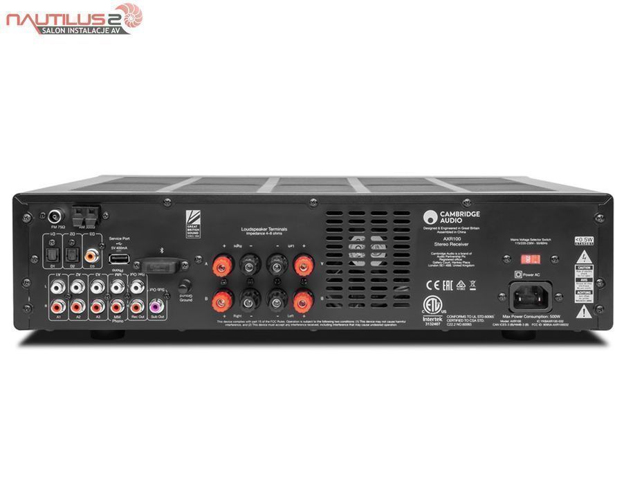 Cambridge Audio AXR100 wzmacniacz amplituner stereo | Raty 30x0%
