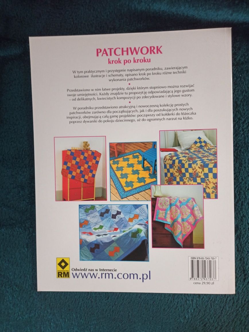 Patchwork krok po kroku nowa książka poradnik