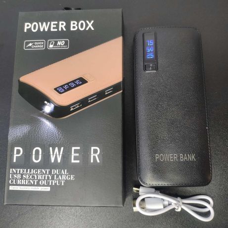 Портативное зарядное устройство Power bank 50000mAh павербанк +фонарь