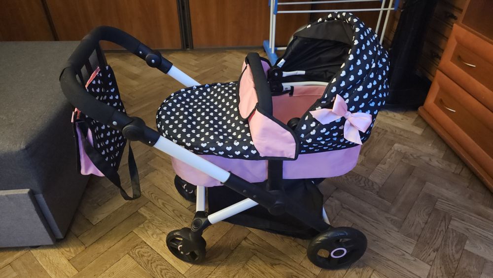 Wózek dla lalek + wanienka