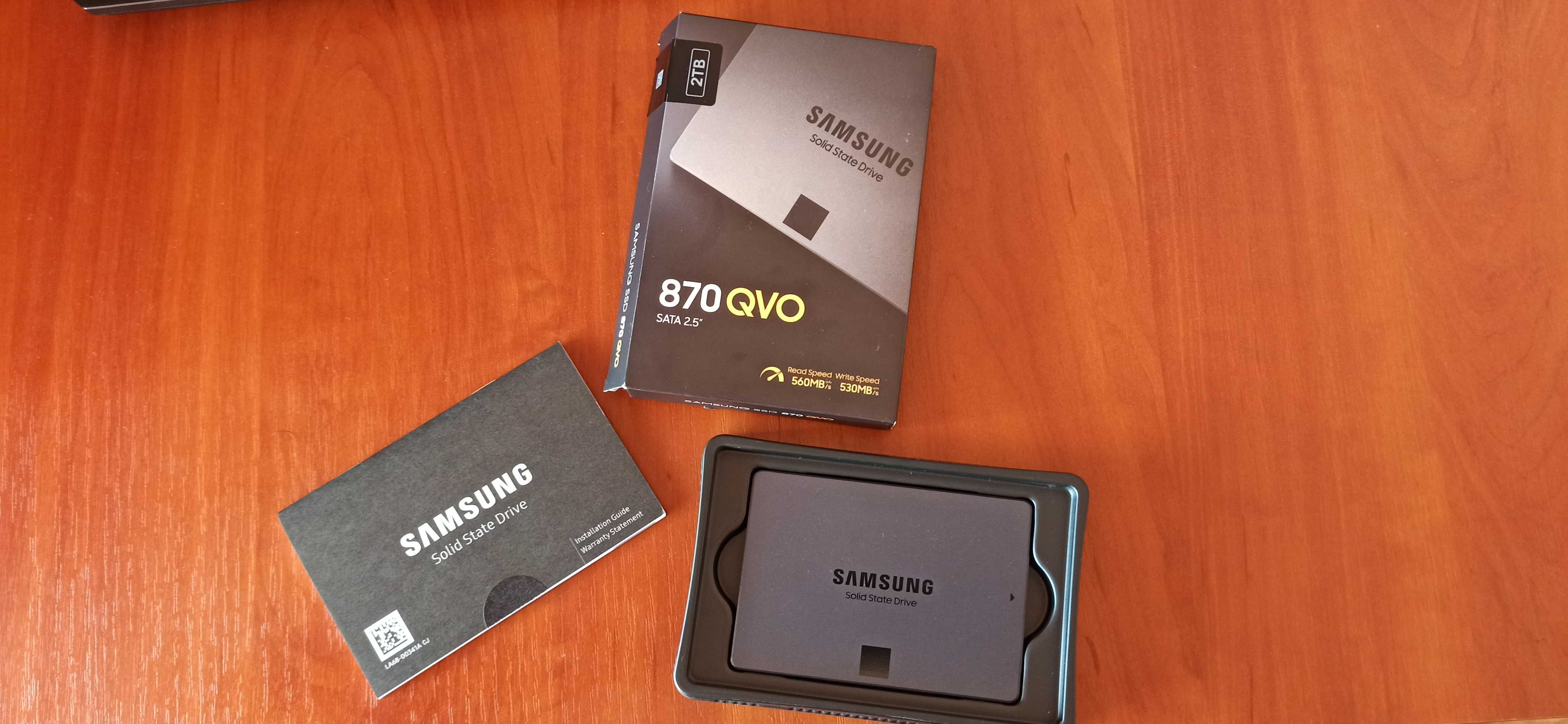 SSD Samsung 870 QVO 2TB 2.5" SATA III QLC