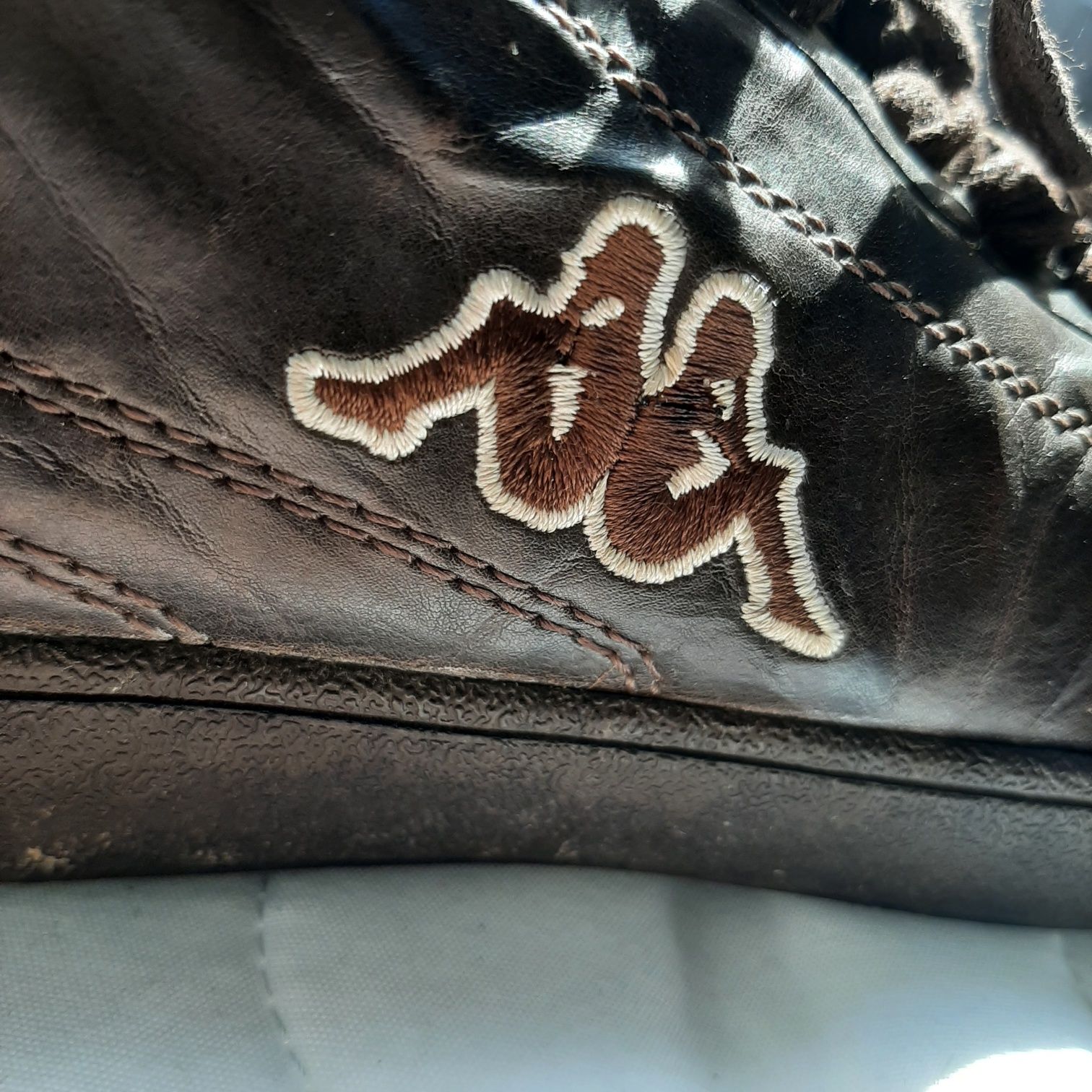 Buty polo skórzane brązowe z firmy Kapp