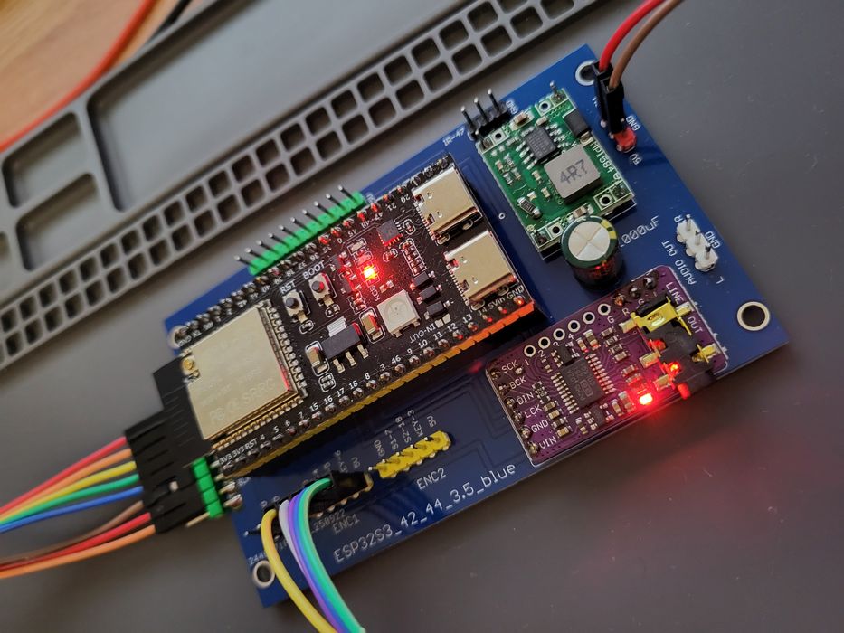 YoRadio , radio internetowe 4 cale