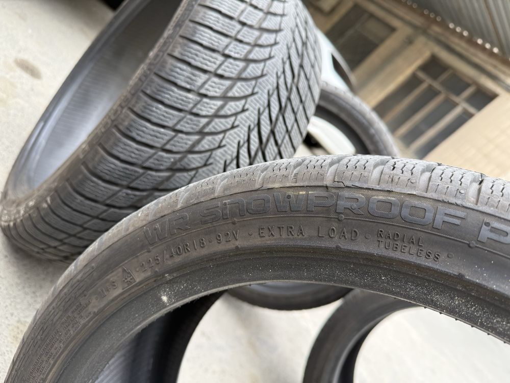 Шины nokian snowproof p 225 40 r18