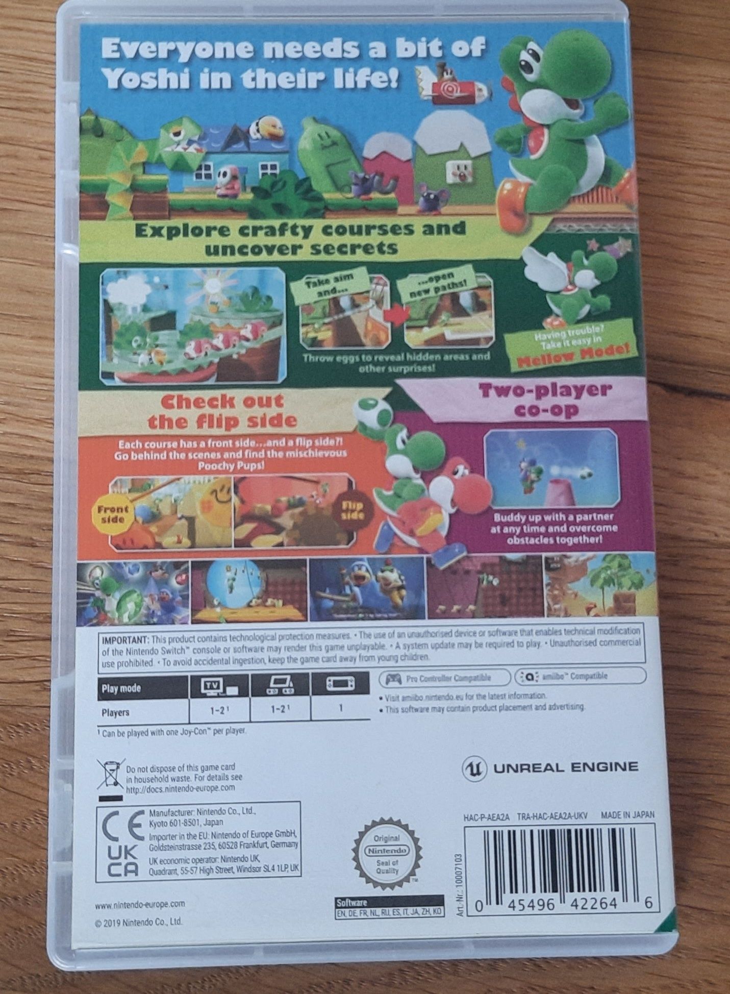 Gra Yoshi's Crafted World_Nintendo Switch