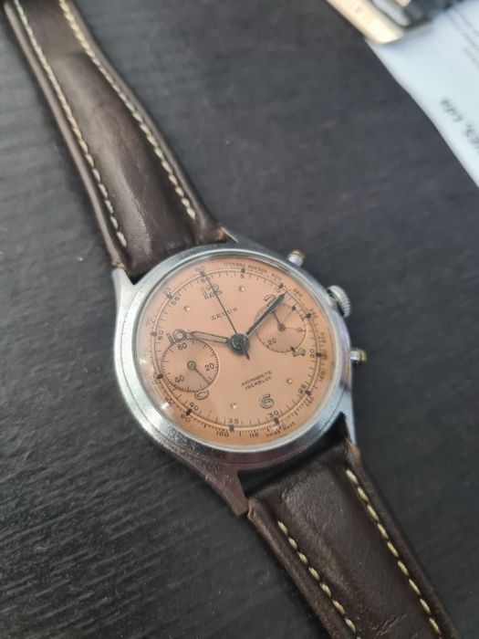 Zelus cronógrafo vintage