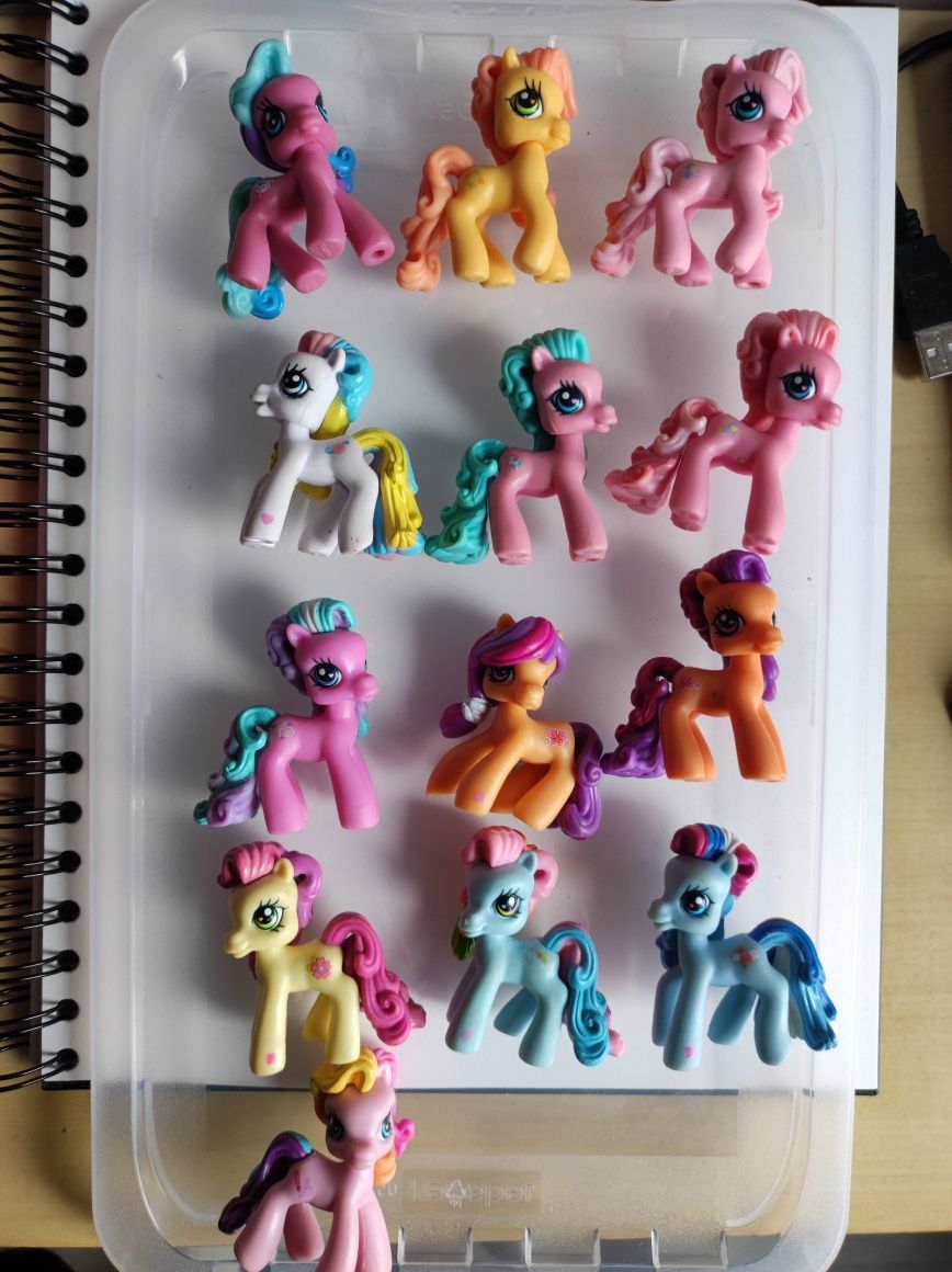 Mlp my little pony g3 G3,5 ponyville mini figurki zestaw