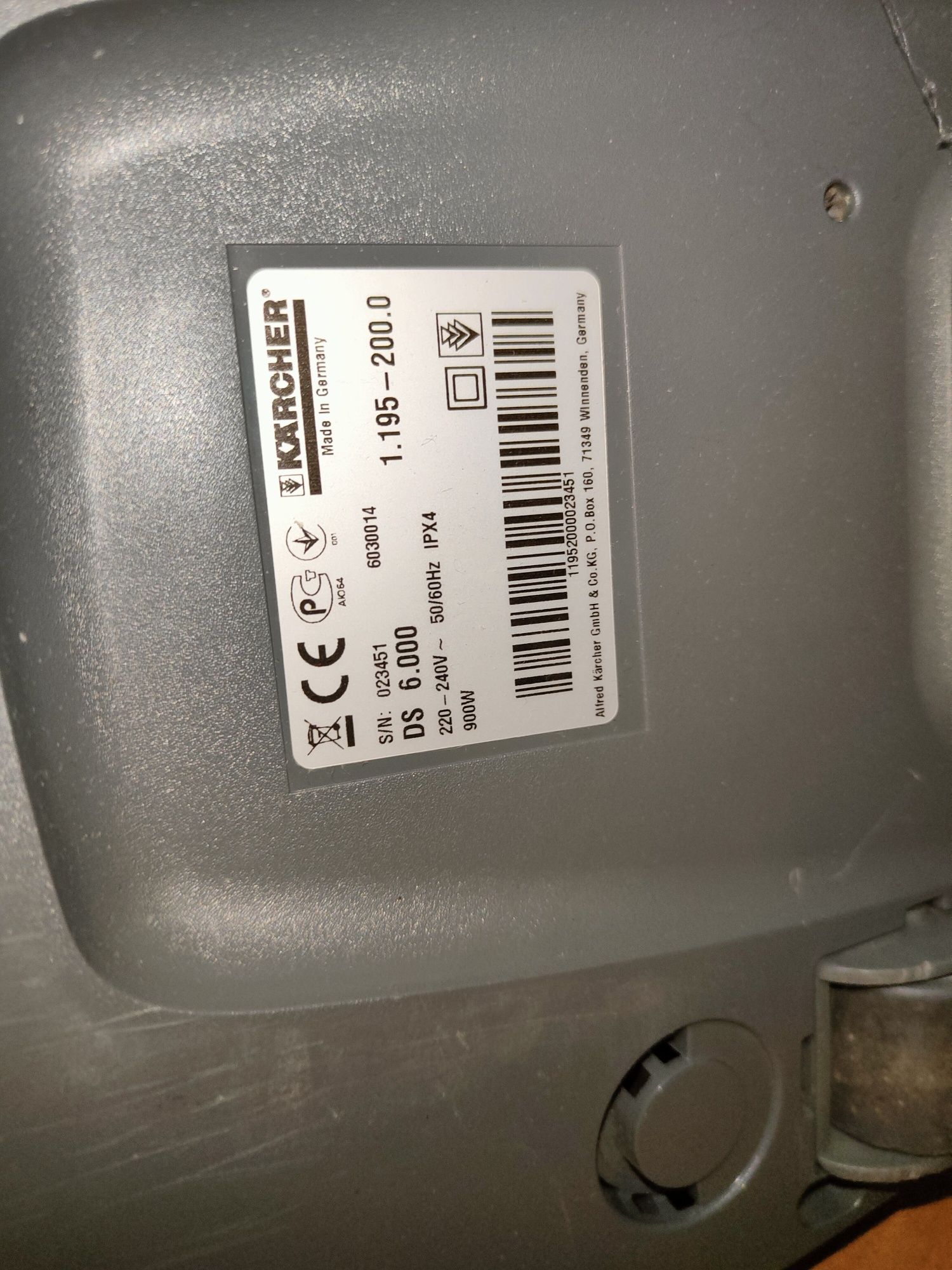 Odkurzacz Karcher ds 6000