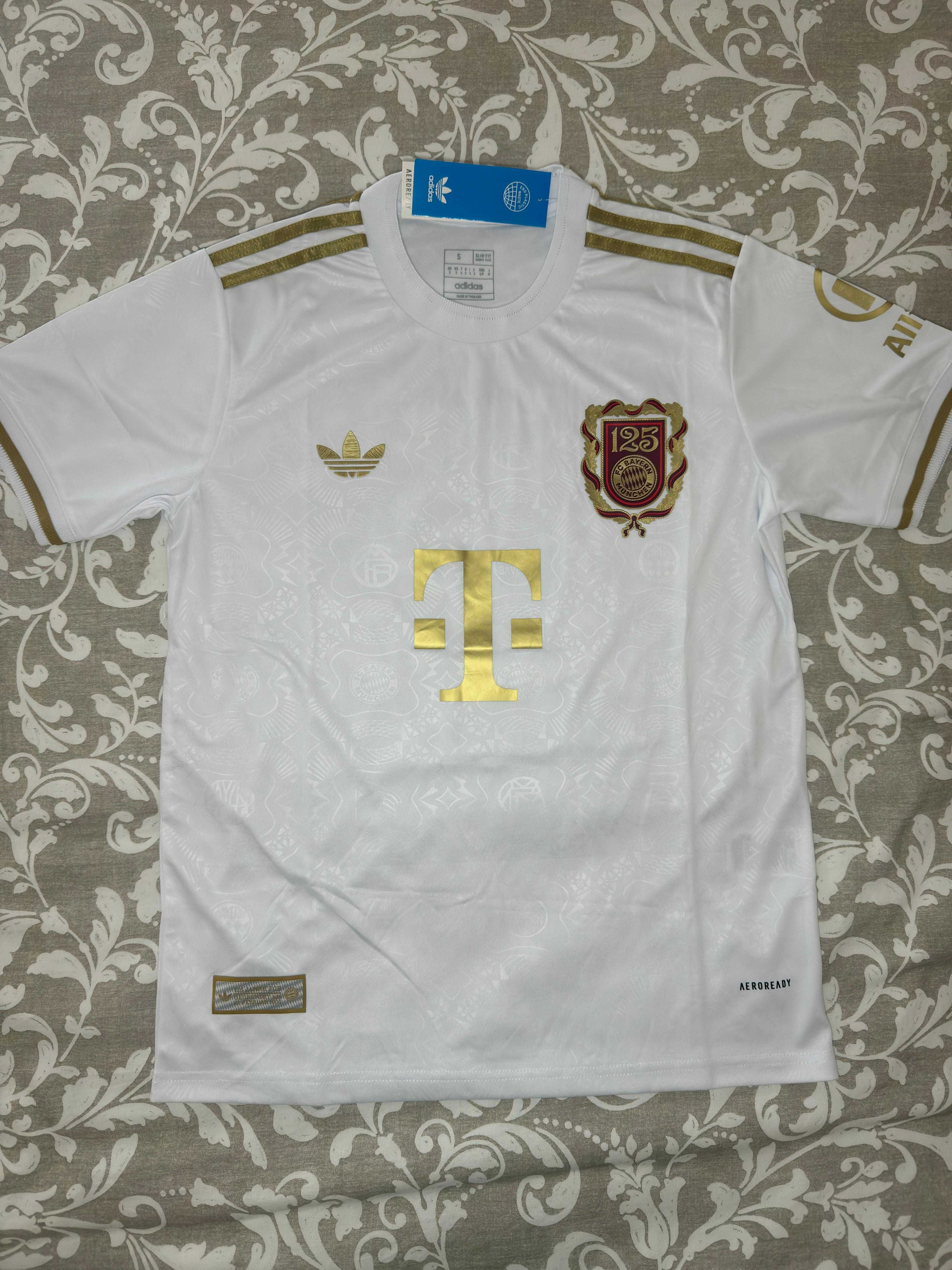Camisola edição especial(125 anos)-Bayern Munich 2024/2025-Nova-Tam. S