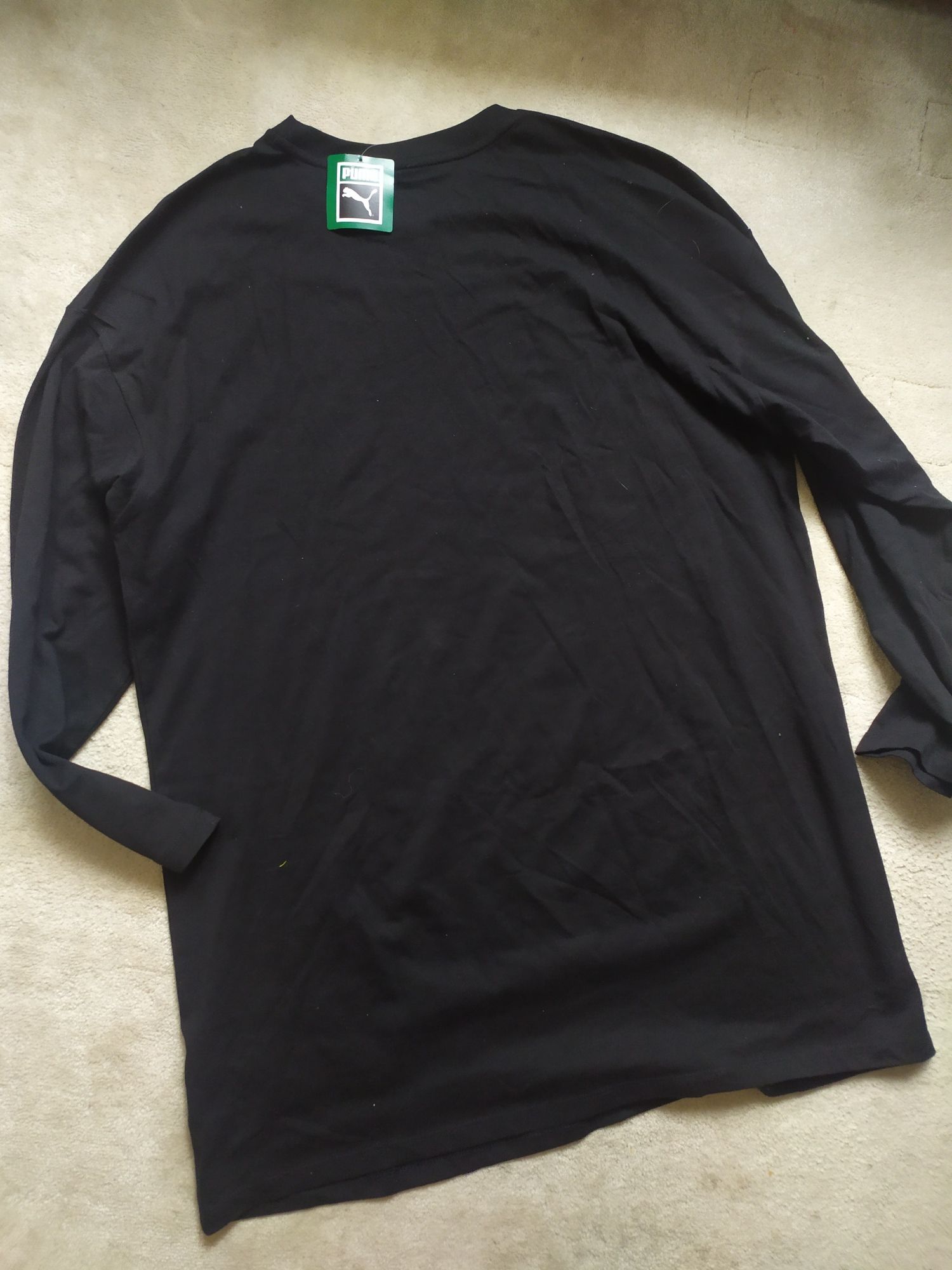 Sukienka Puma Classics Czarna L z długimi rękawami