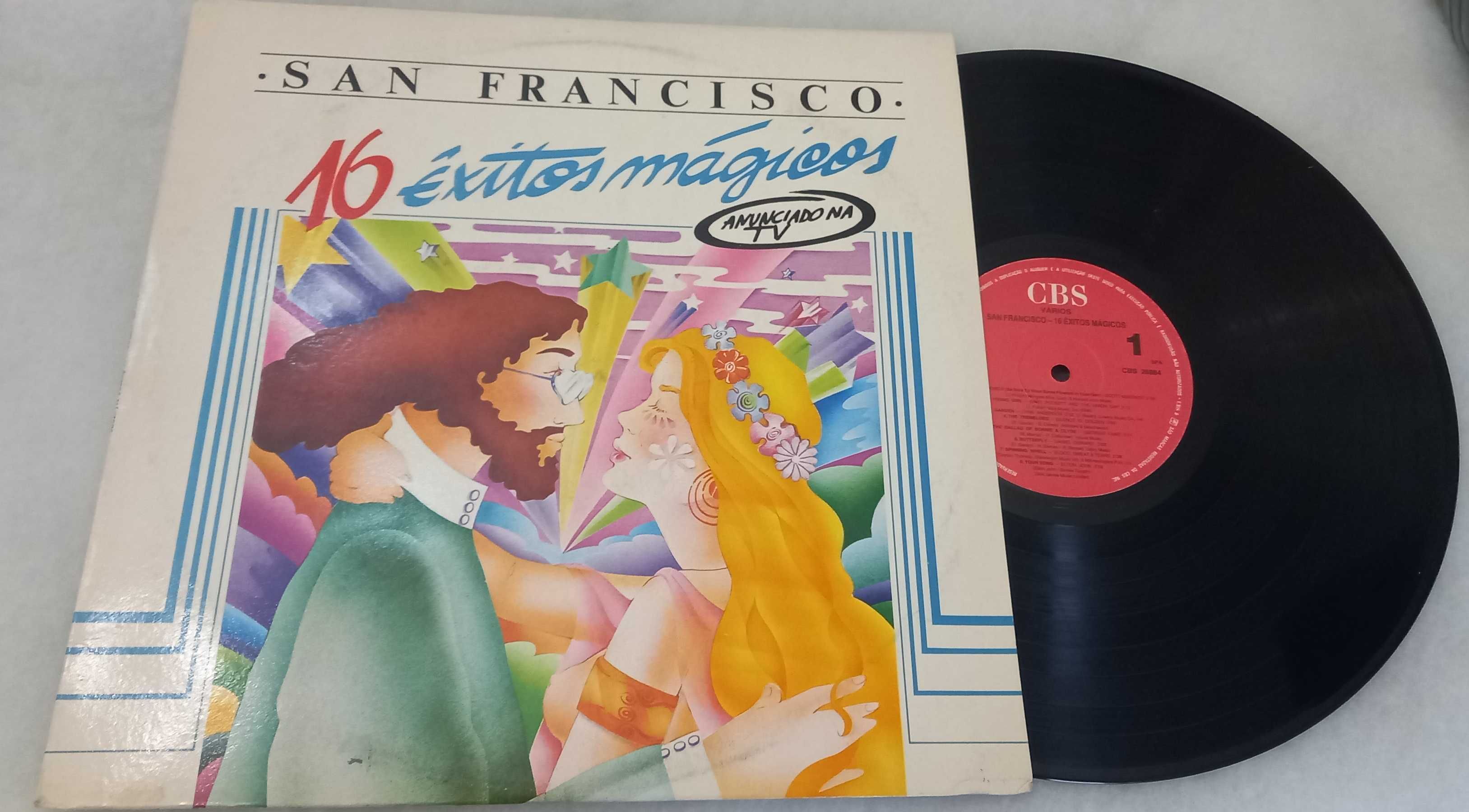 Various – San Francisco (16 Êxitos Mágicos) LP 1986