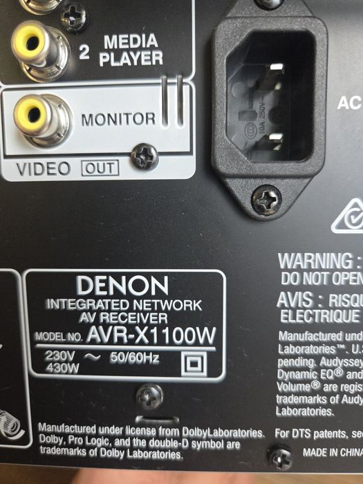 Kino domowe DENON+Yamaha+Quadral