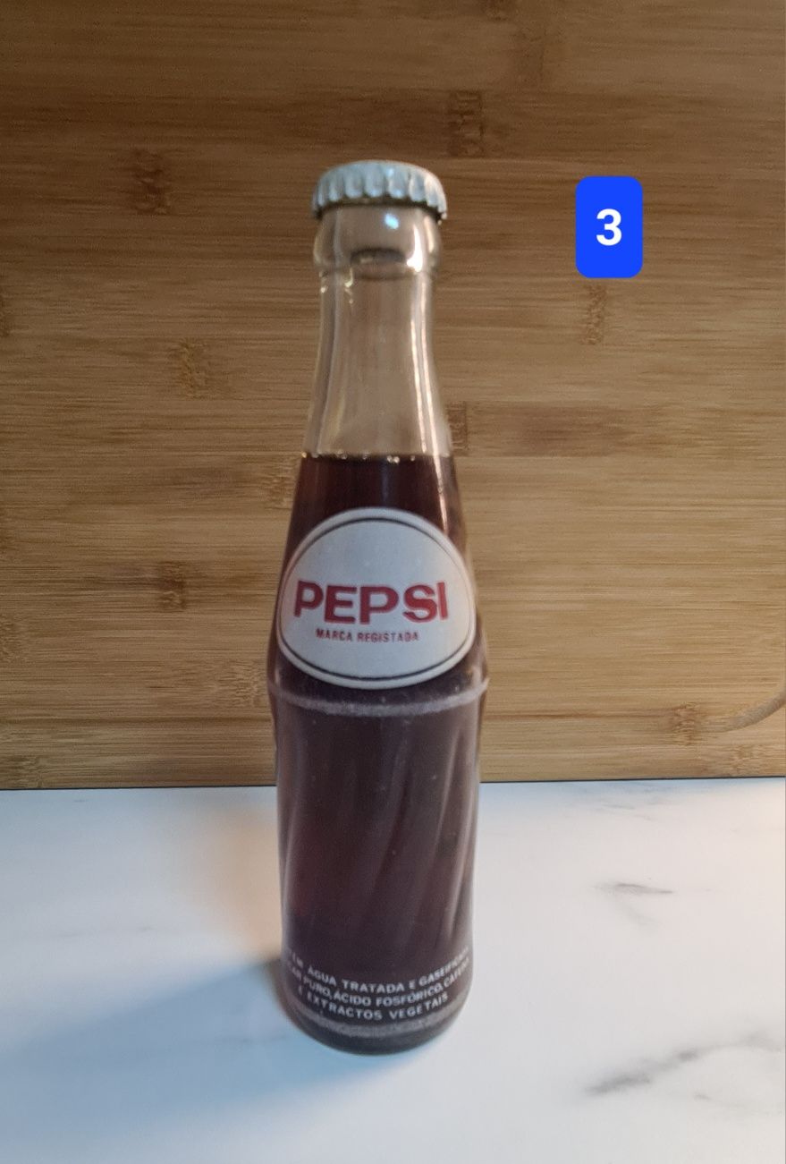 Garrafas de Vidro PEPSI-COLA