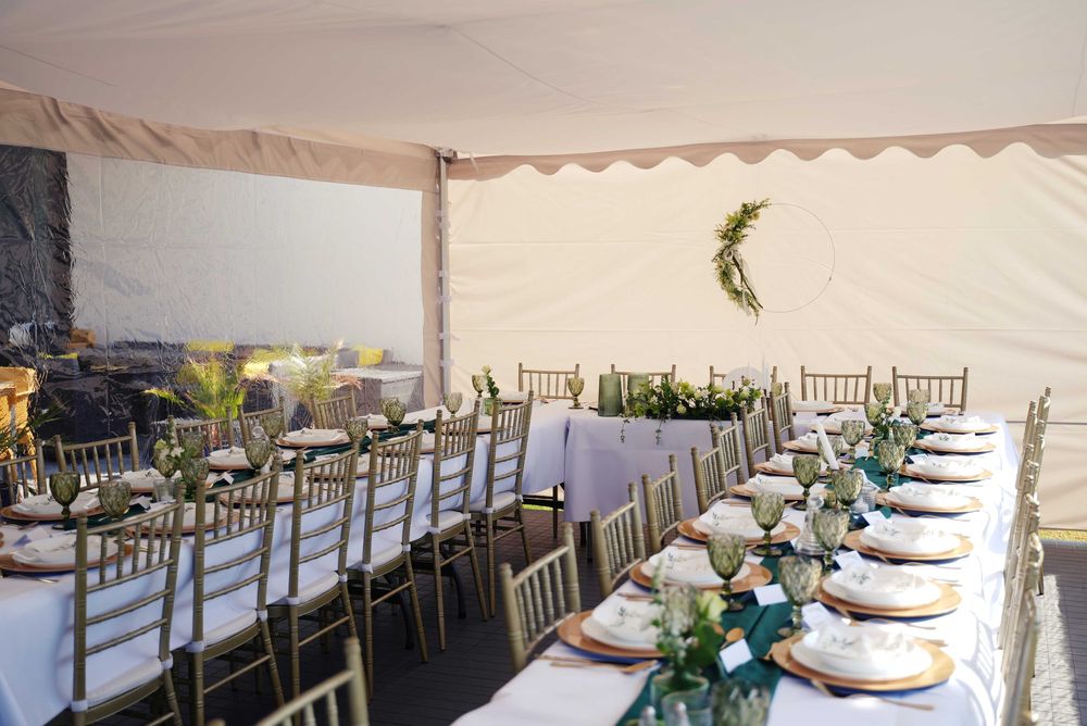 Namioty,podłoga,meble,zastawa,dekoracje-wynajem.Komunie,śluby,urodziny