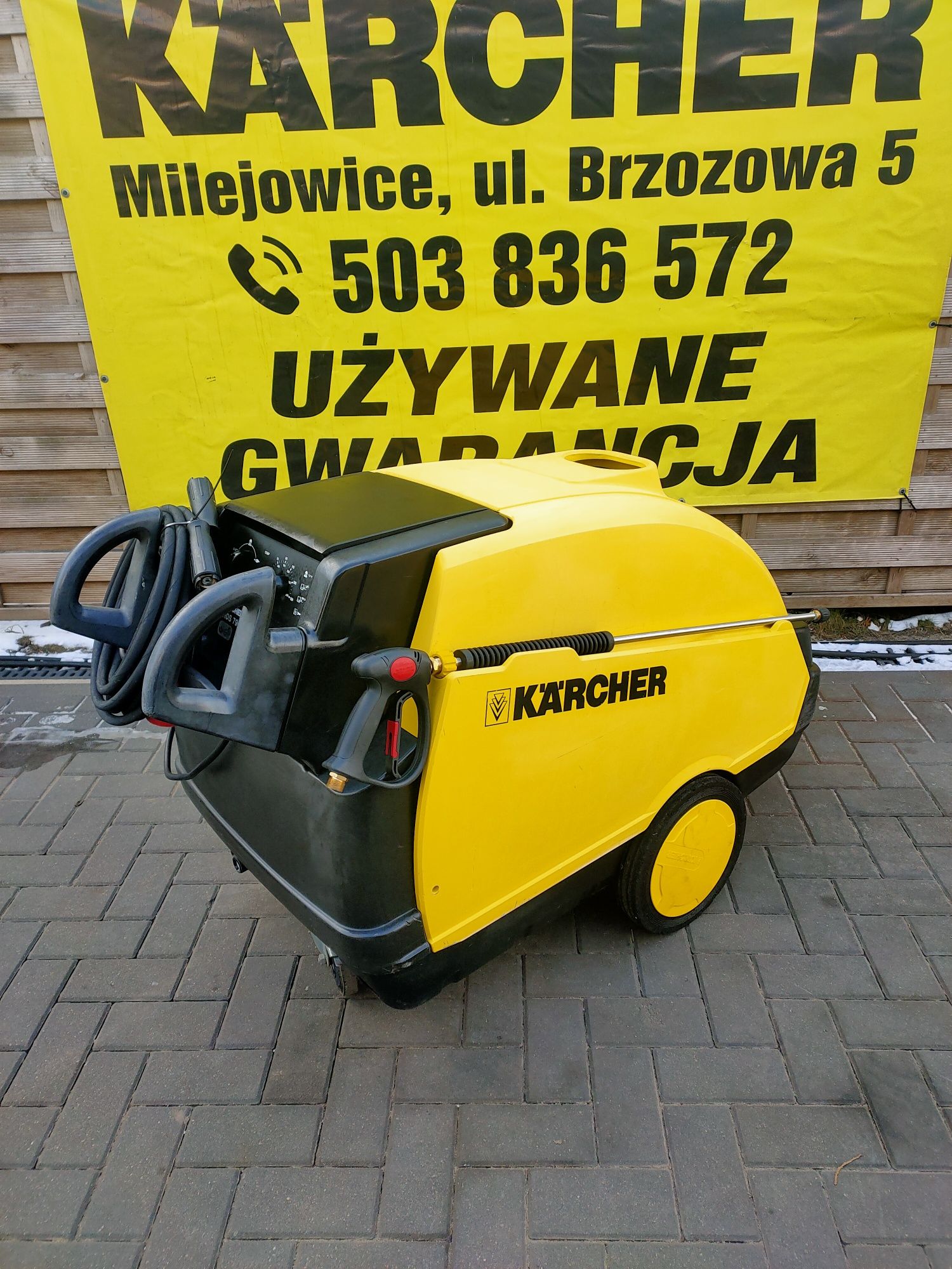 Myjka ciśnieniowa Karcher HDS 995 gorącowodna
Jest to prof