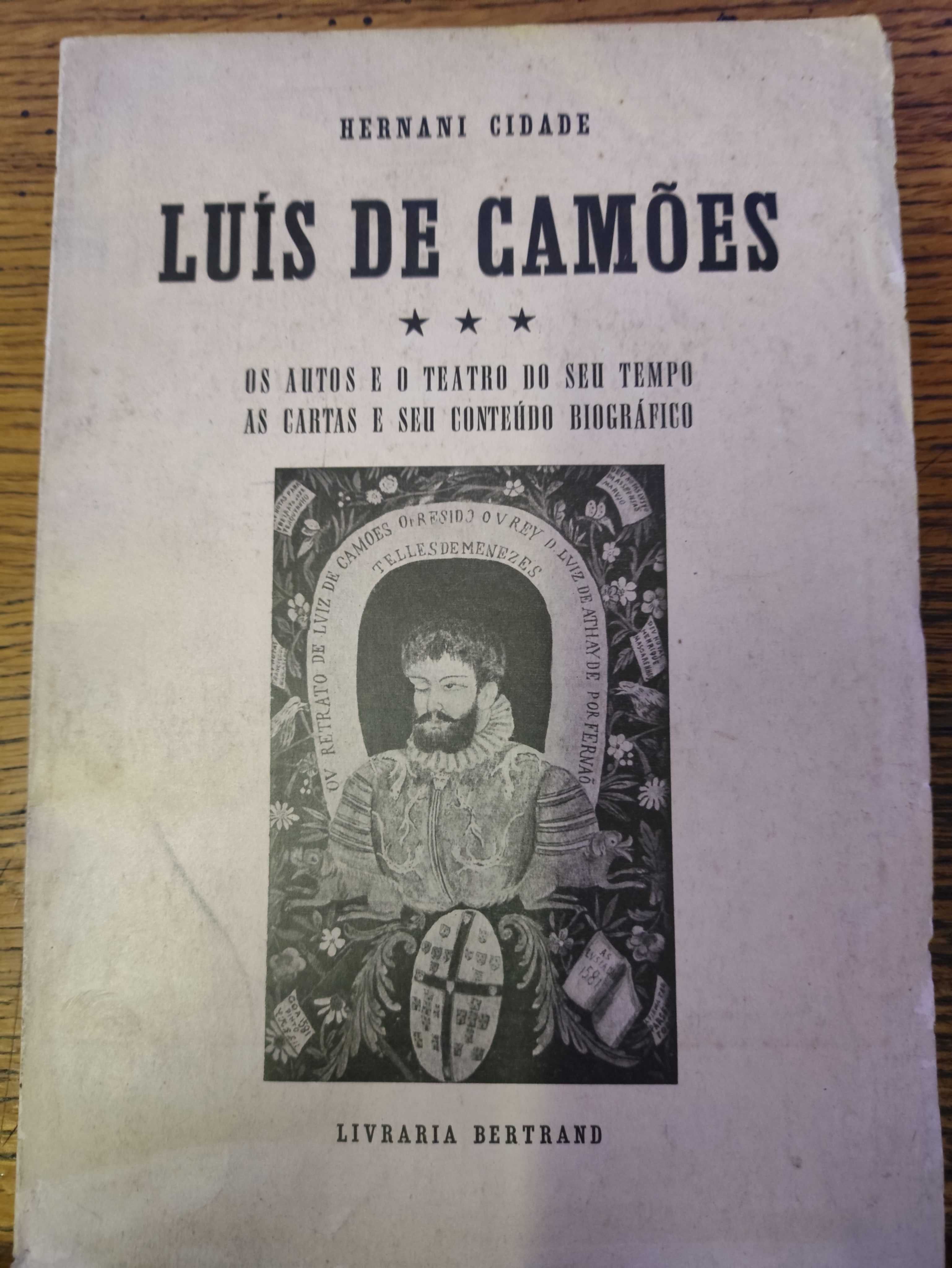 Livro intonso Luís de Camões - Os Autos e as Cartas" de Hernâni Cidade