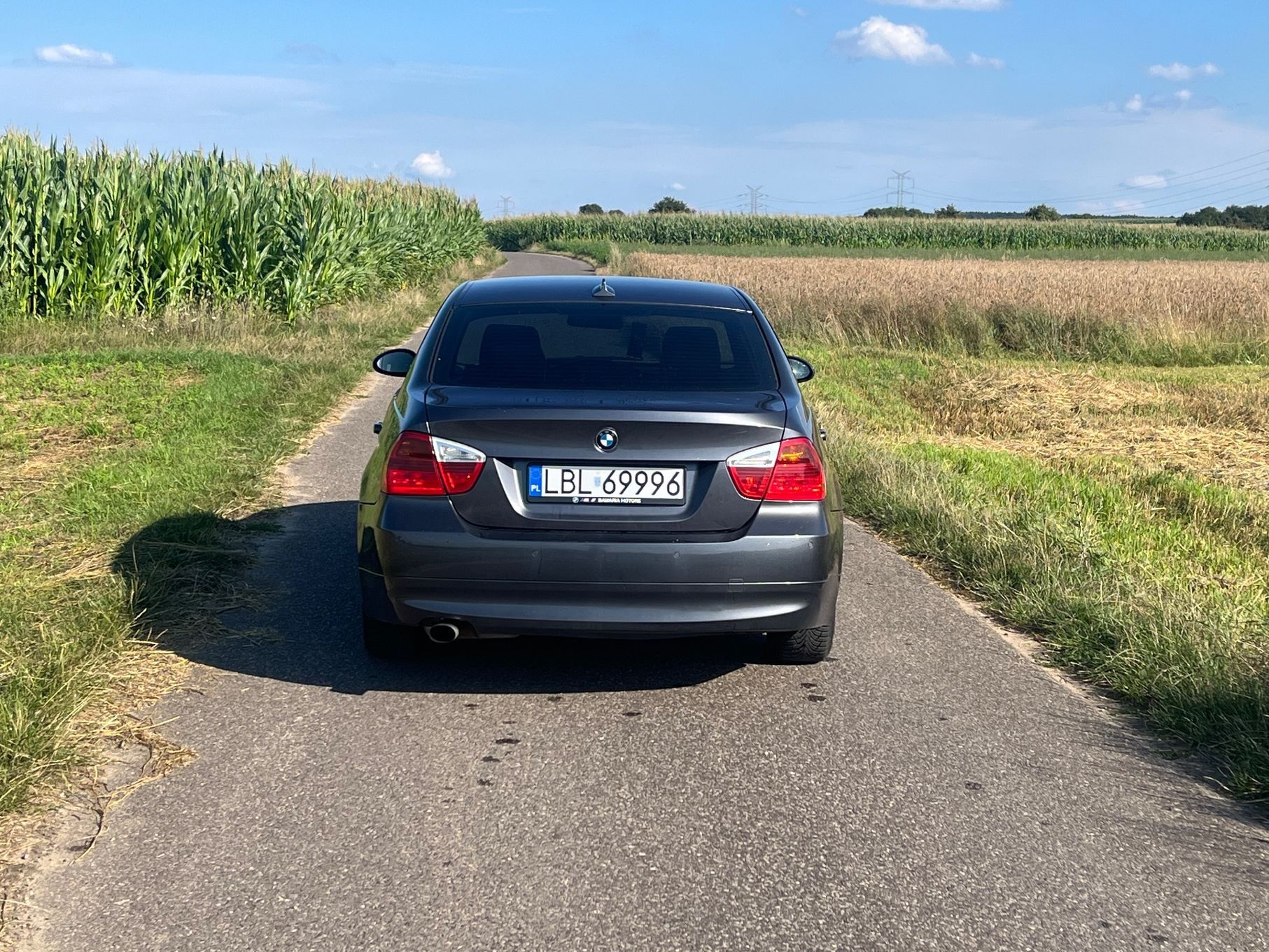 BMW Seria 3 BMW E90 320i Benzyna + LPG | Navi Pro | PDC | LPG | Sparkling Graphite