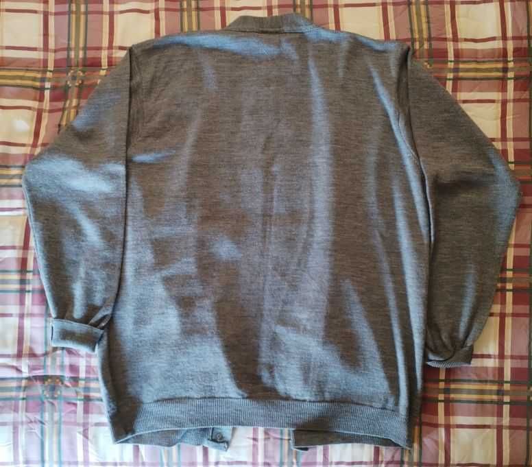 Casaco Cardigan cinzento