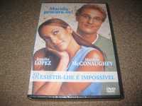 DVD "Resistir-lhe é Impossível" com Jennifer Lopez/Selado