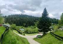 Domek nad Solina Bieszczady w lesie  300m od jeziora Nad jeziorem góry
