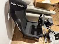 Moza R3 Bundle + Fotel play seat - praktycznie nieuzwany