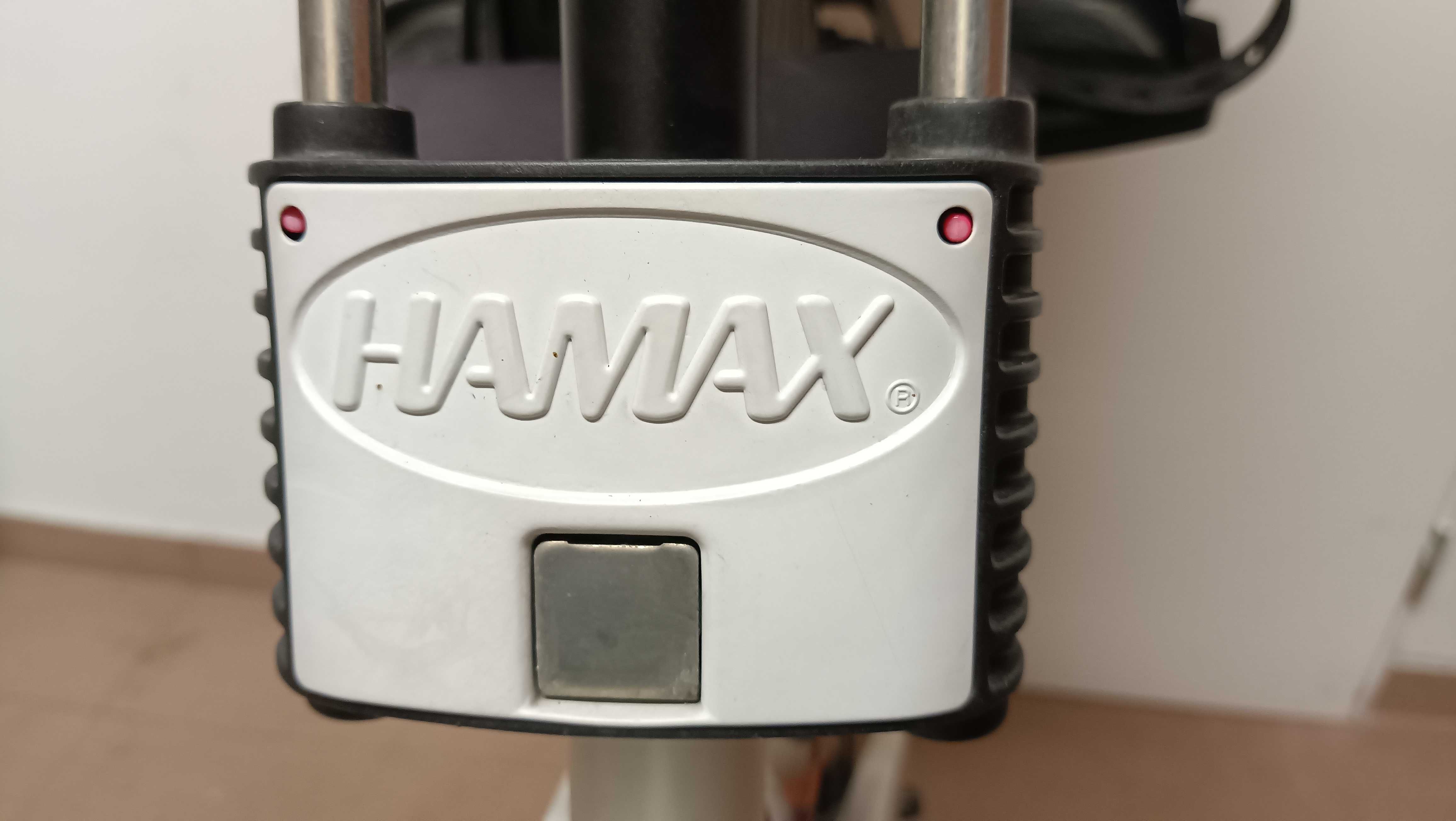 Fotelik rowerowy firmy Hamax.