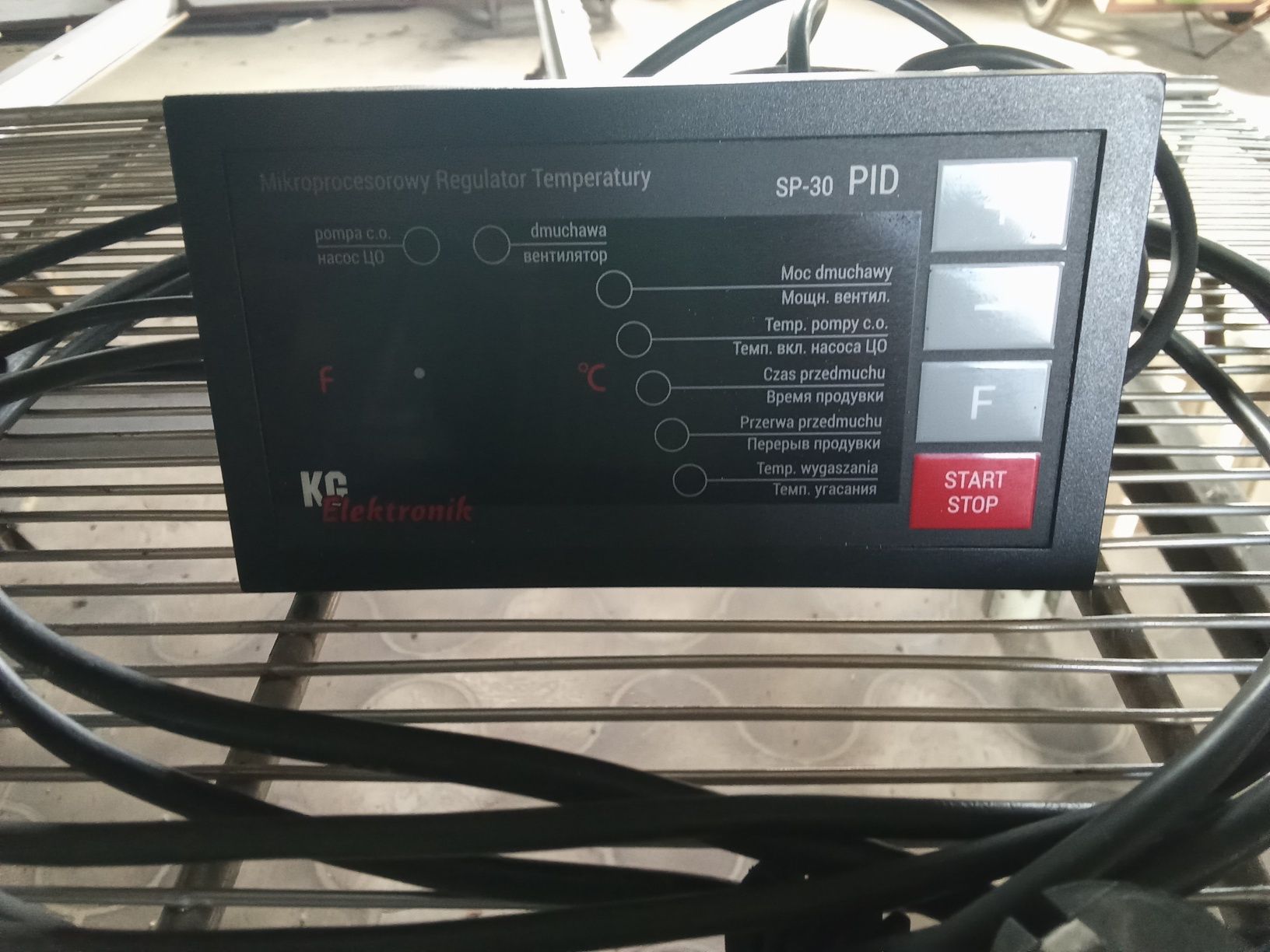 Sterownik kotła SP-30 PID dmuchawa do  pieca komplet