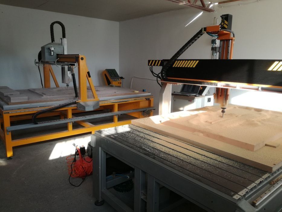 Frezowanie modeli CNC 3D oraz produkcja form - MDF, sklejka, laminat