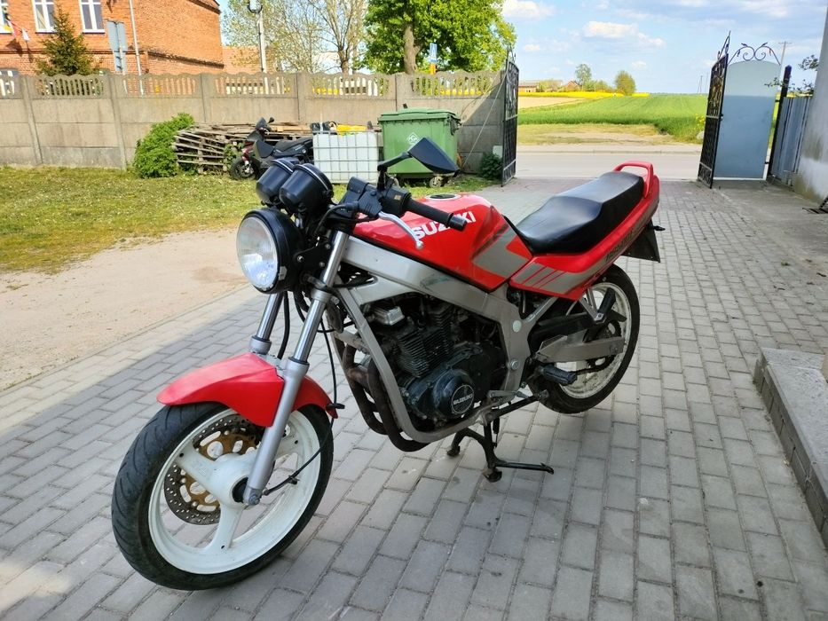 Motocykl Suzuki GS 500e z Niemiec