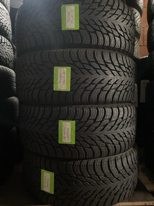 4opony zimowe Nokian Hakkapeliitta R3 255/45/20