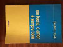 Livro “Em teoria o amor é sempre bom”