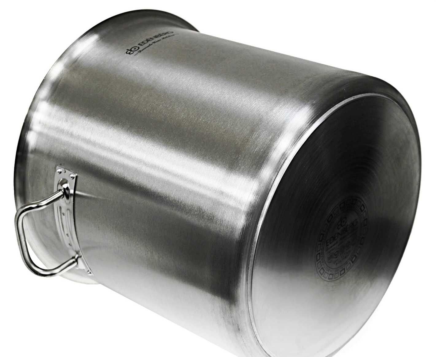 Wysoki WĄSKI Garnek 35L litrów na Gaz, INDUKCJĘ.. ze Stali NIERDZEWNEJ