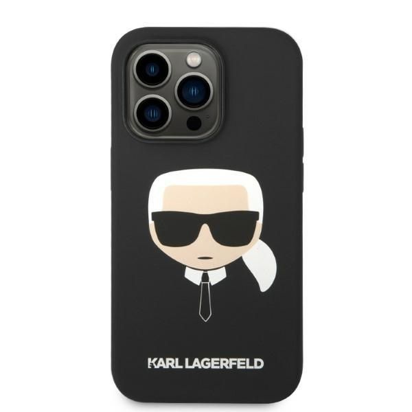 Etui Karl Lagerfeld do iPhone 14 Pro 6,1" Magsafe Czarny