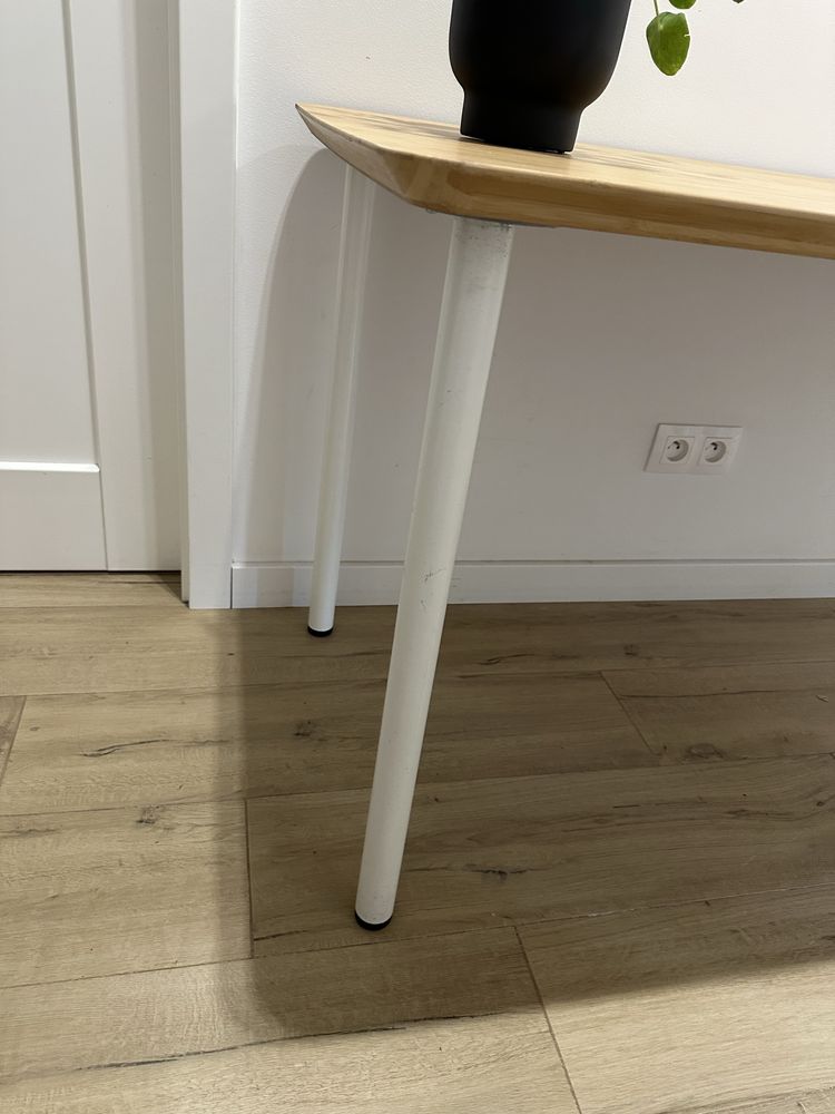 Biurko blat bambusowy ikea hilver transport
