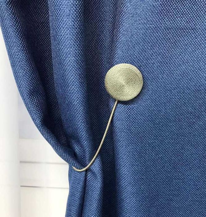 Комплект штор блекаут льон мішковина пошив