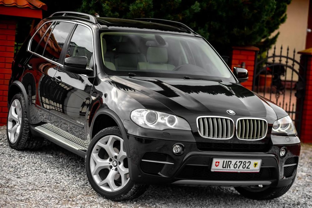 BMW X5 3,0 D 4X4 7 Osobowy Xenon Nawigacja Kamera Cofania Panorama Dach Tempo