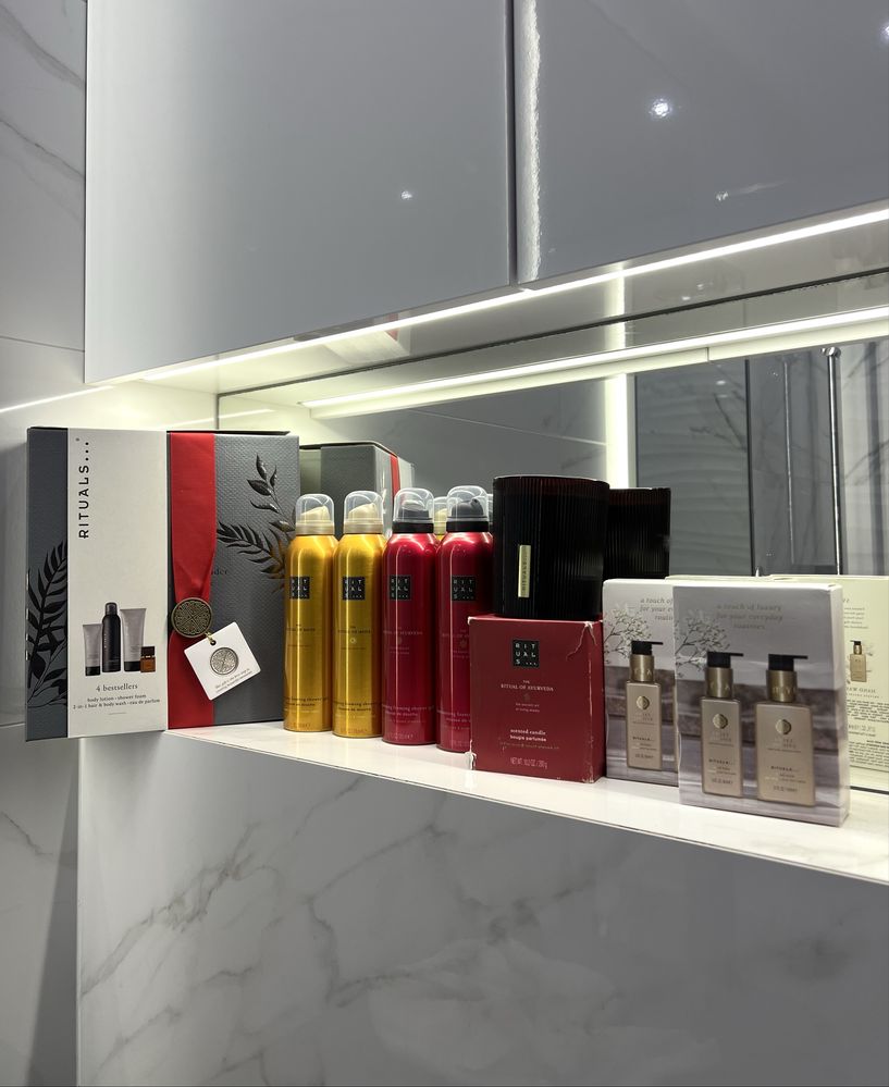 Rituals пінка набір M 3 в 1 рітуалс оригінал Ayurveda Mehr свічка Homm