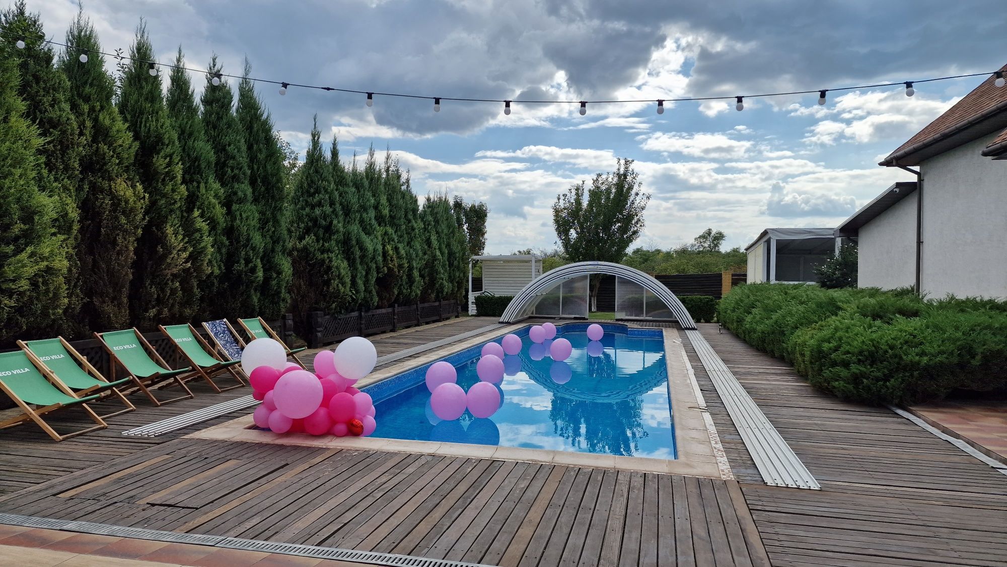Оренда будинку  EcoVilla  Бассейн 15 метр  Альтанка на 60 осіб Чан,