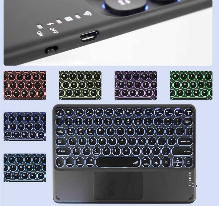 Teclado Bluetooth em Português, Novo