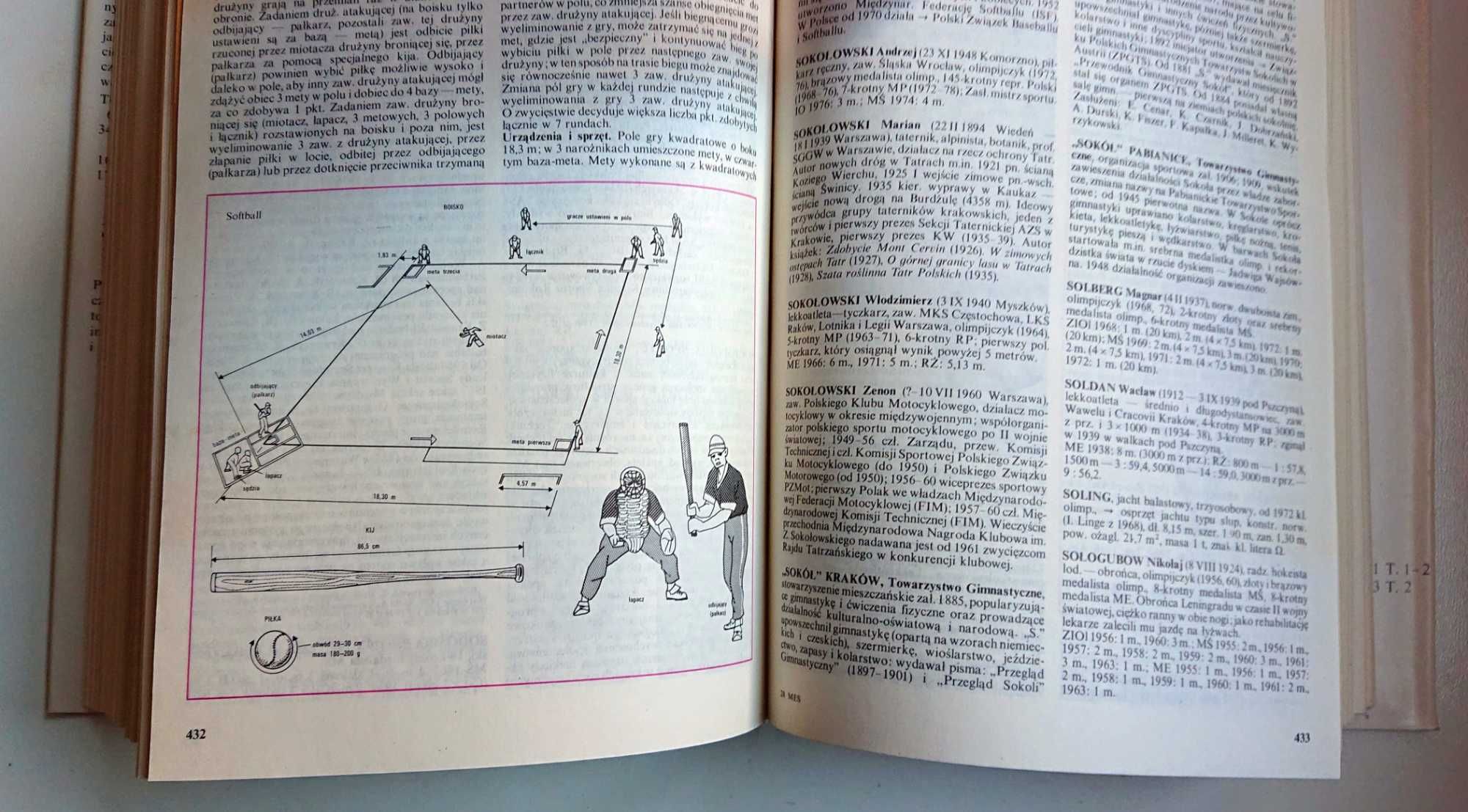 "Mała encyklopedia sportu" - 2 tomy - 1985