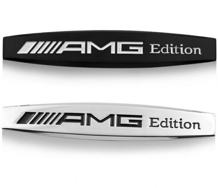 Kit 5 emblemas AMG