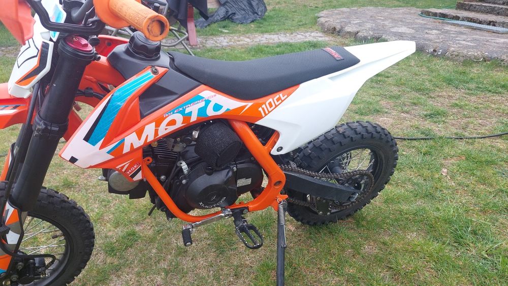Pitbike XMotos 110ccm, 2022r. Super stan. Starter elektr. I kopka