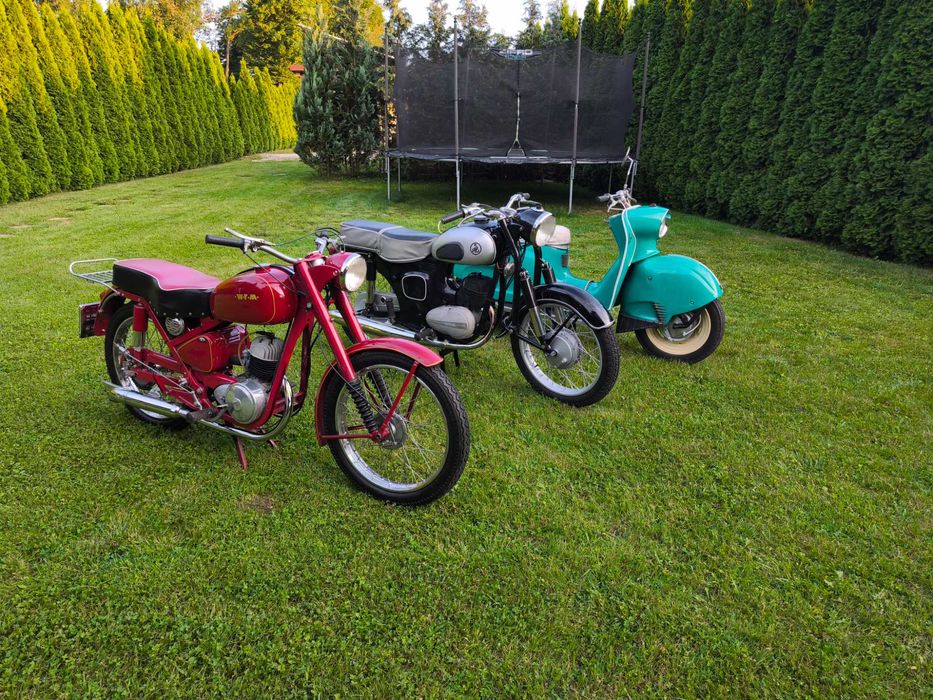 Motocykl SHL M11 po kompletnej renowacji wyprzedaż kolekcji OSA WFM