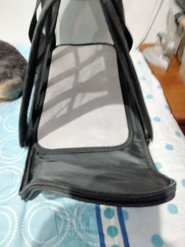 Mochila de transporte animal