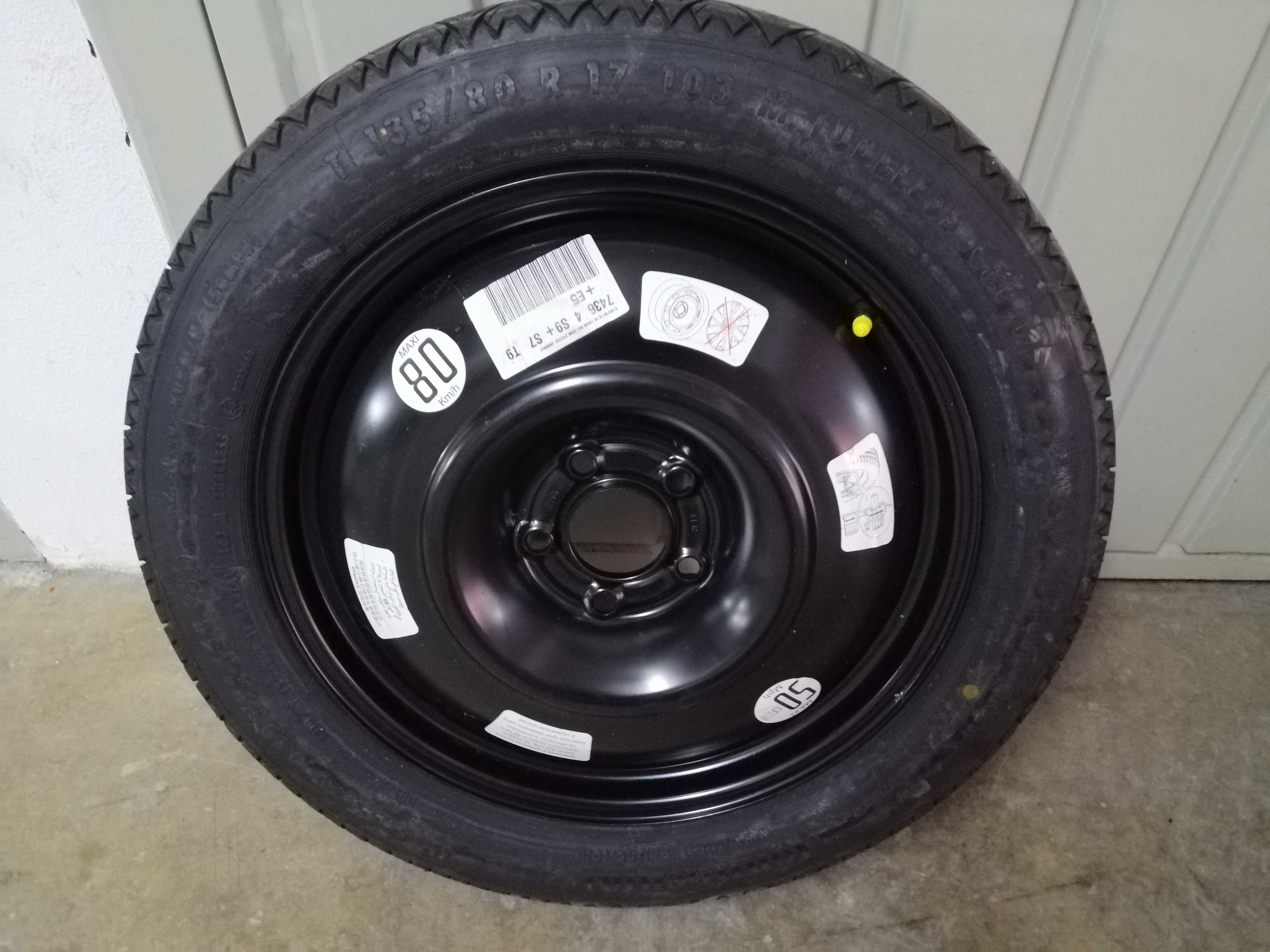 roda suplente peugeot 308 II 5x108