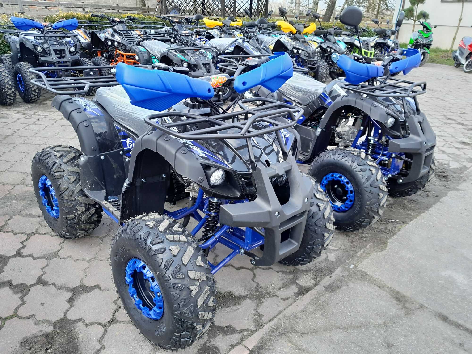 Duży Quad 125cc KXD Phyton Hummer LED duże koła 8 wersja PRO RATY